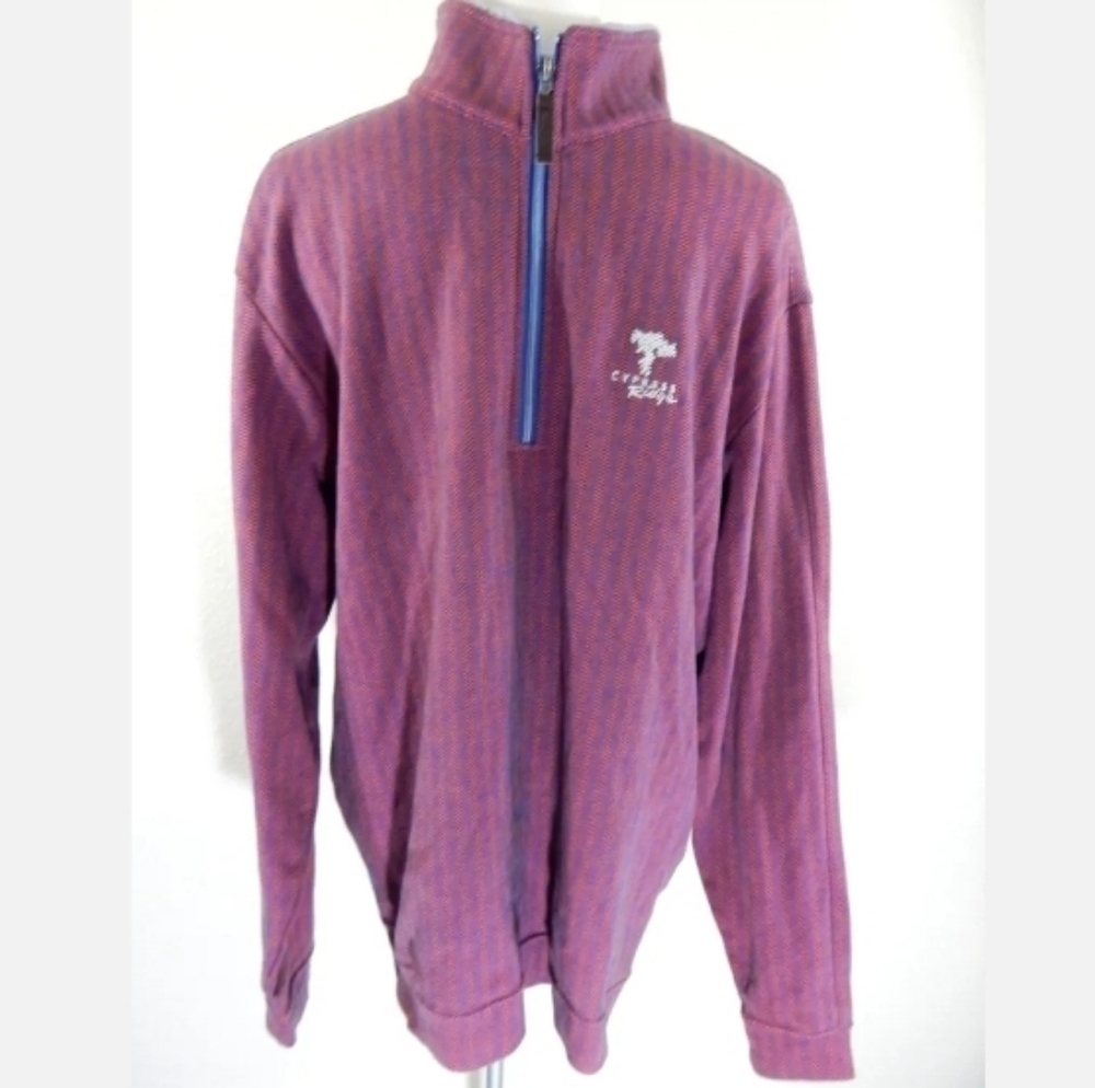 Straight Down Cypress Ridge Golf Course Pullover Sweatshirt